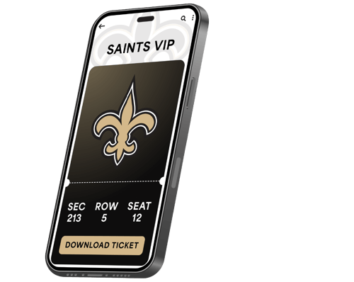 Saints VIP digital tickets