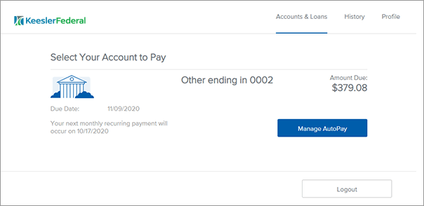 Select Your Account