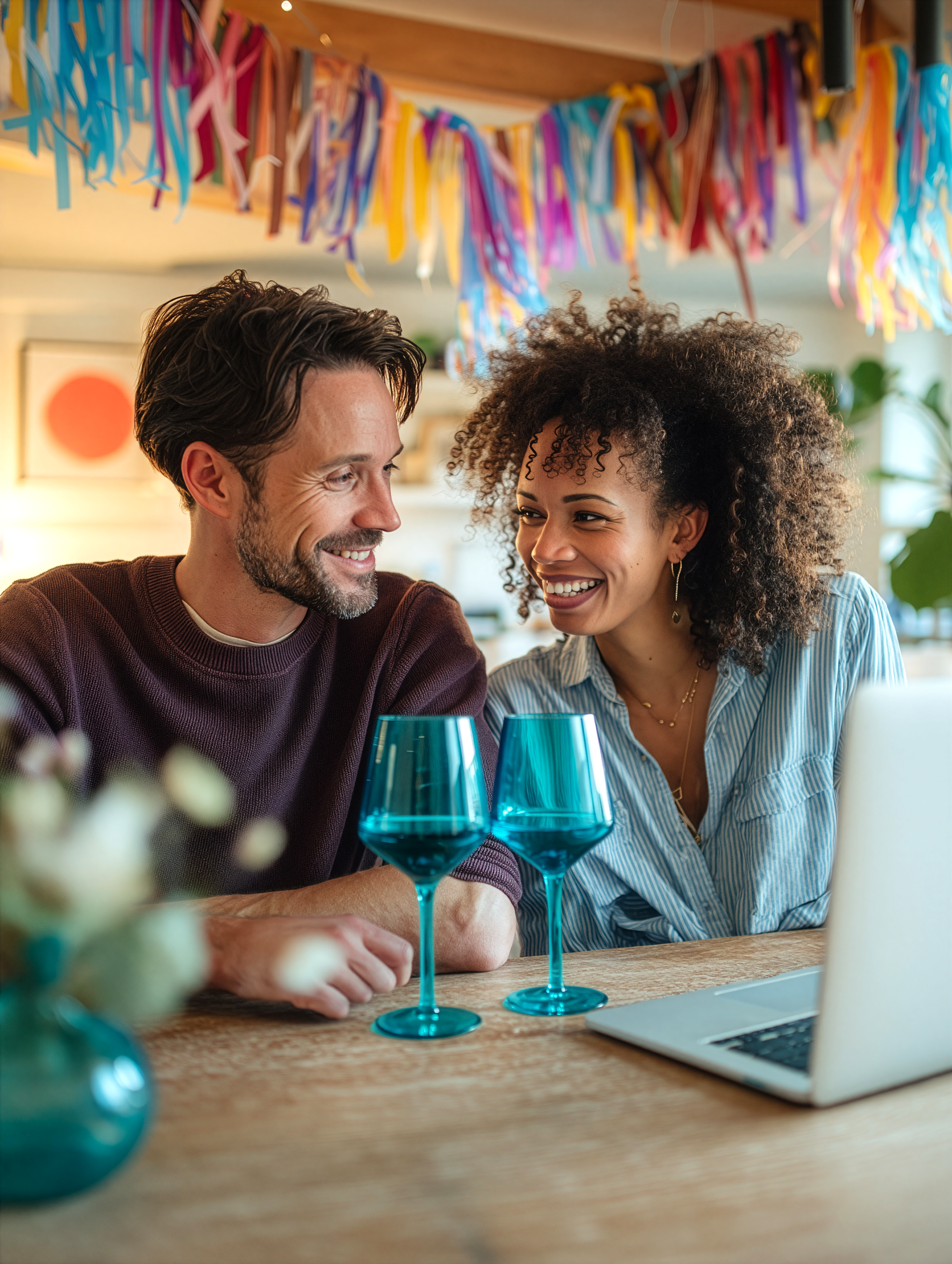 Table-laptop-celebration-AI